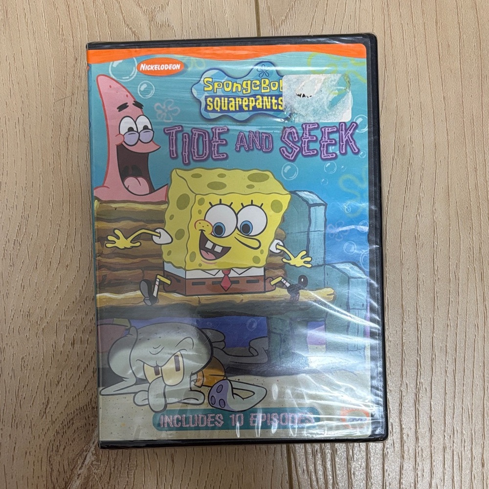 Nickelodeon SpongeBob SquarePants Tide and Seek DVD - Orange and Blue